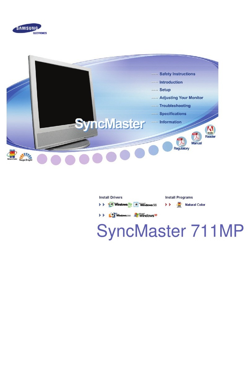 Samsung SyncMaster 711MP User manual