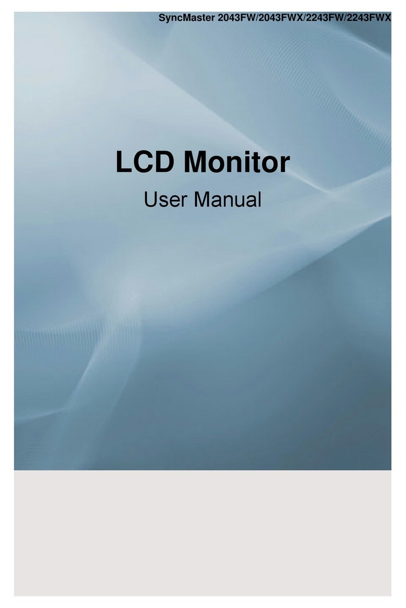 Samsung SyncMaster 2243FW User manual