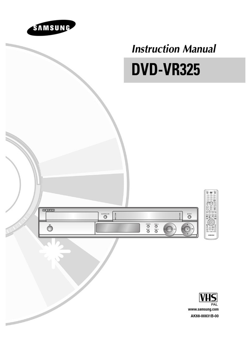 Samsung DVD-VR325/ User manual