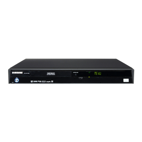 Samsung DVD-SR150M instruction manual