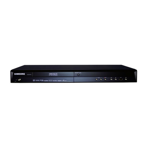 Samsung DVD-R150 instruction manual