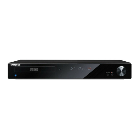 Samsung DVD-SH871M user manual