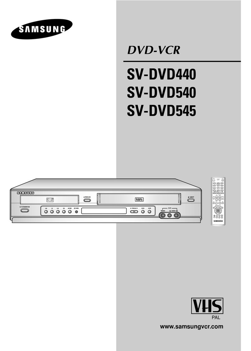 Samsung SV-DVD545 User manual