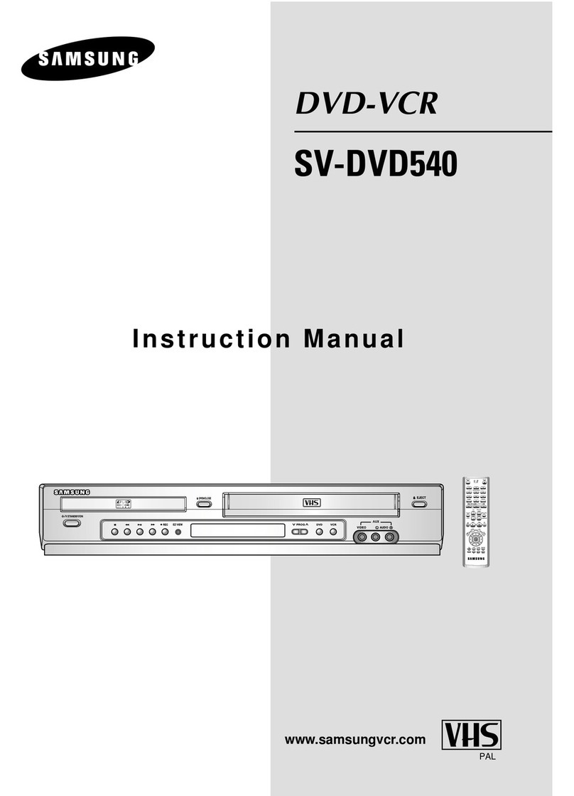 Samsung SV-DVD440 instruction manual