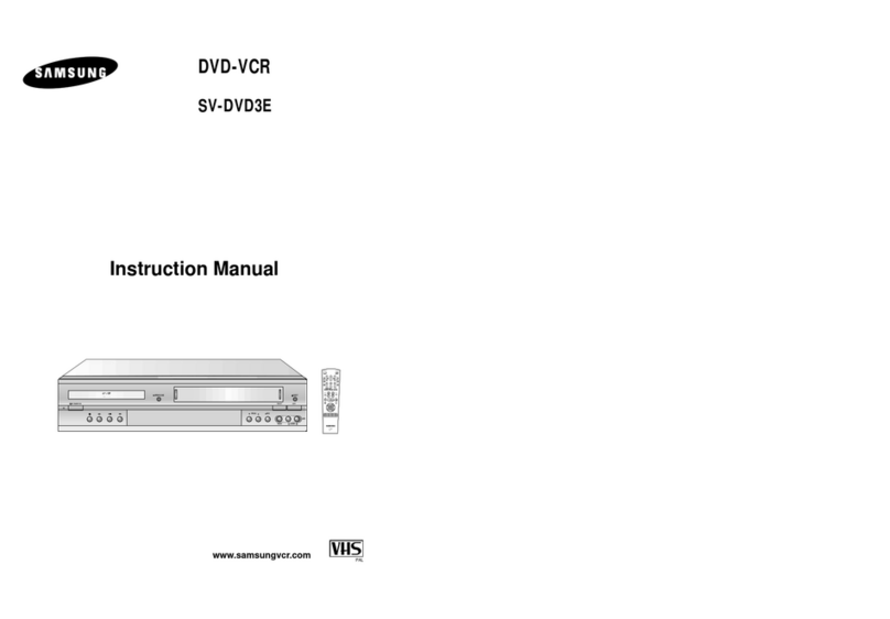 Samsung SV-DVD3 instruction manual