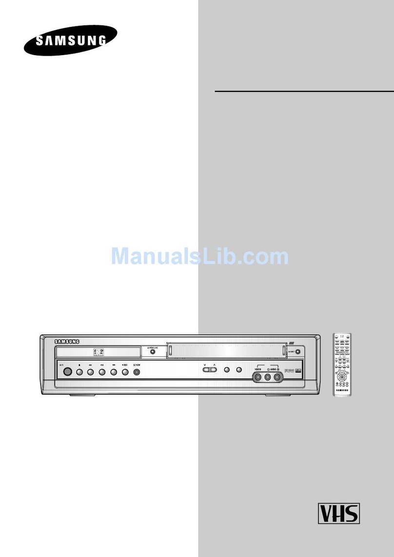 Samsung SV-DVD30 User manual