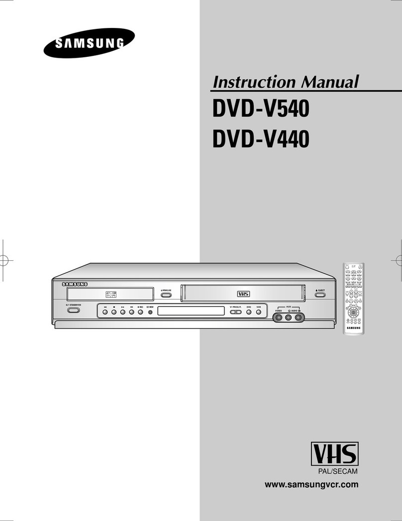 Samsung DVD-V440 instruction manual