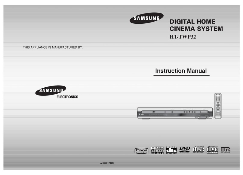Samsung HT-TWP32 instruction manual