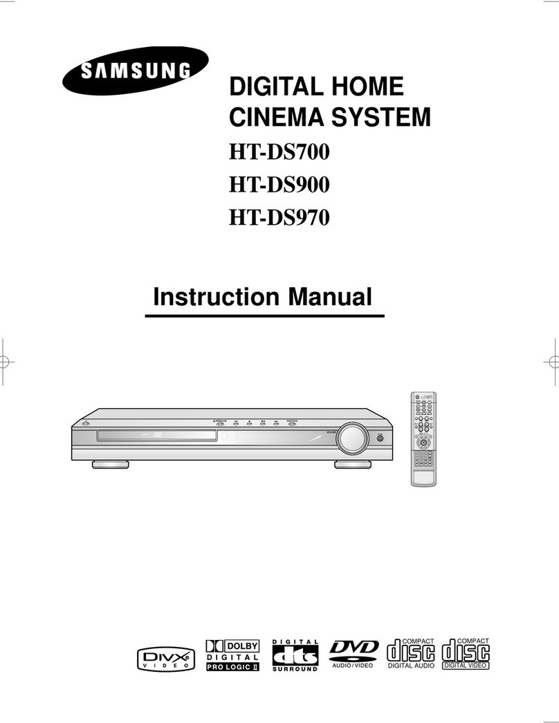 Samsung HT-DS900 instruction manual