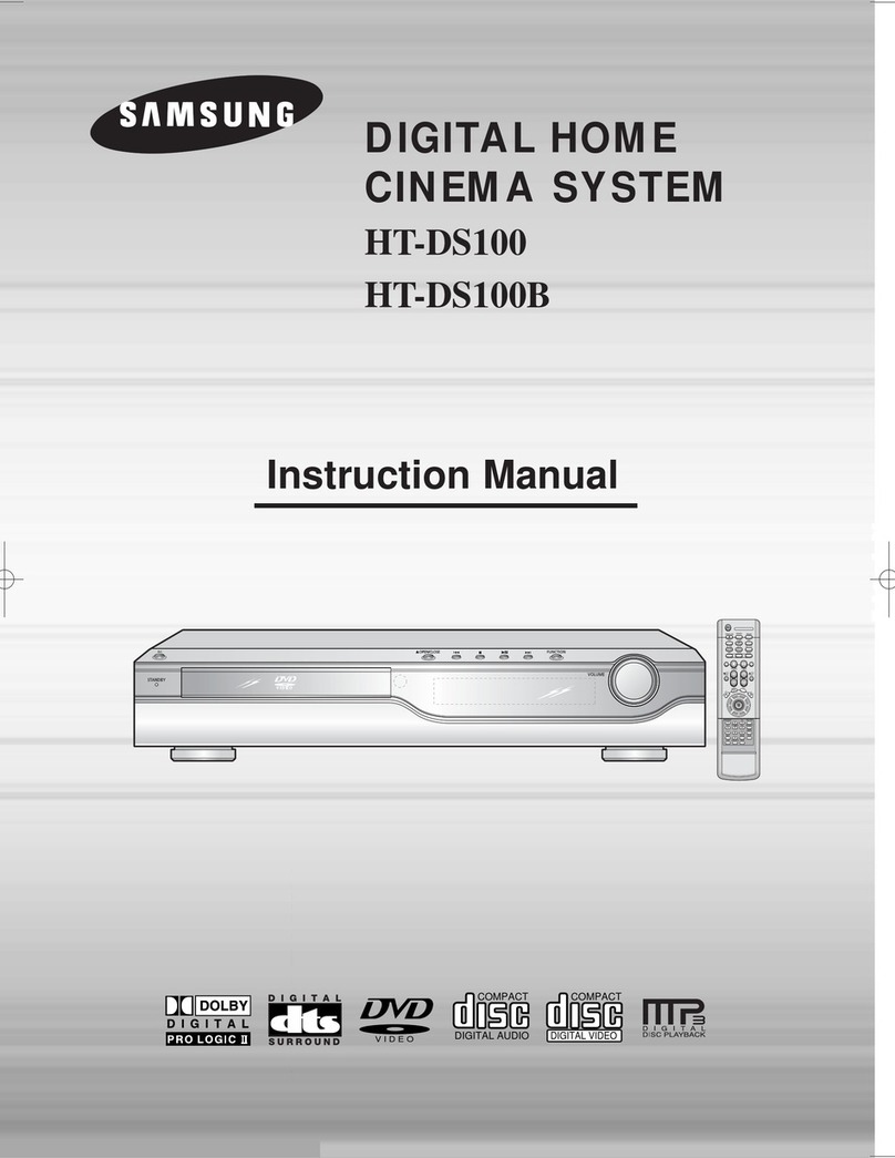 Samsung HT-DS100 instruction manual