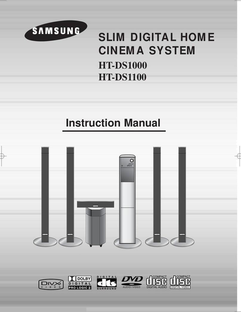 Samsung HT-DS100 User manual