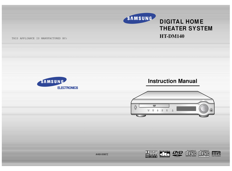 Samsung HT-DM140 instruction manual
