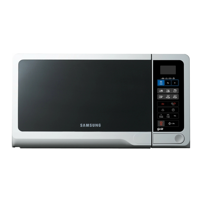Samsung GW73E Owner's instructions and cooking guide