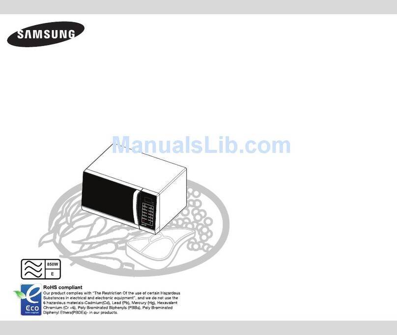 Samsung GE86N Owner's instructions