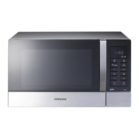 Samsung GE89MST Owner's instructions and cooking guide