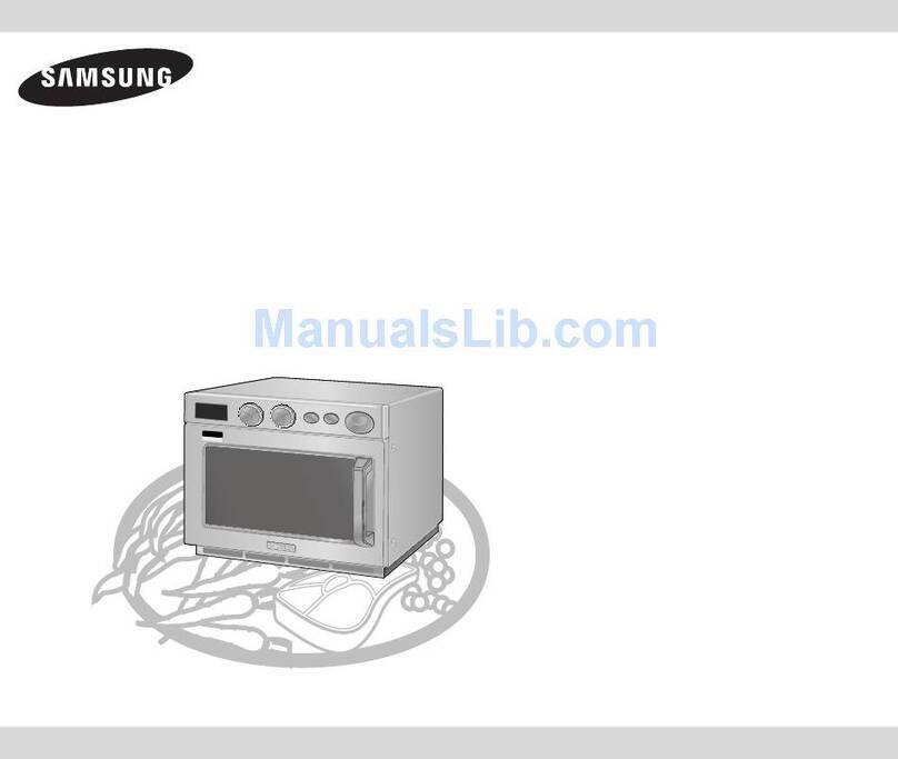 Samsung CM1319A Owner's instructions and cooking guide