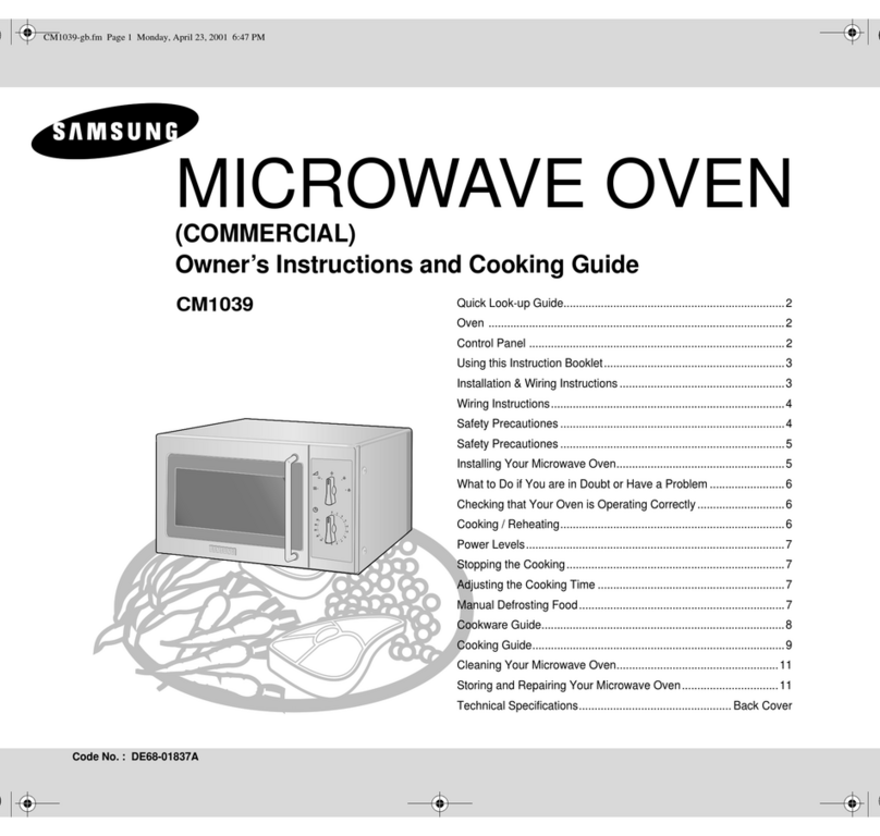 Samsung CM1039 Service manual
