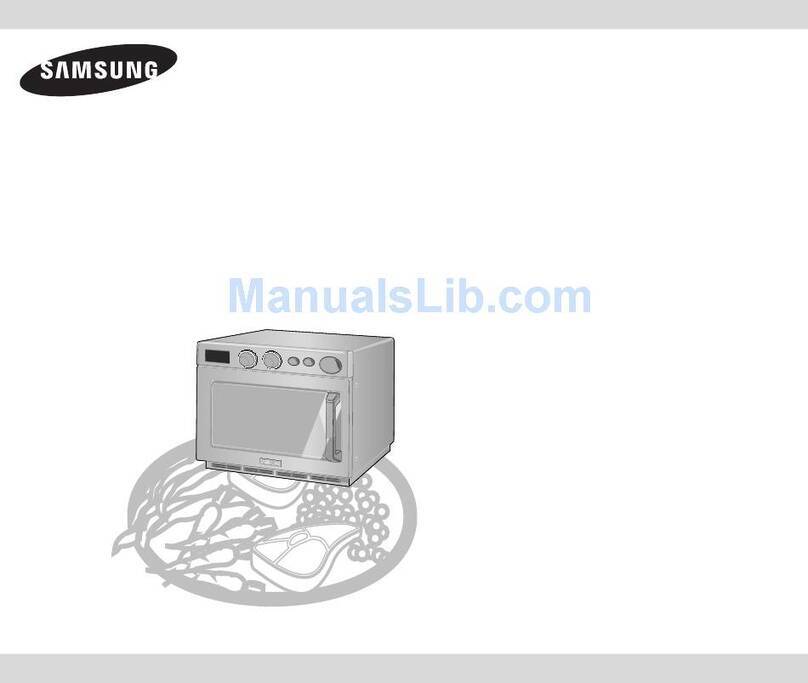 Samsung CM1019A Owner's instructions and cooking guide