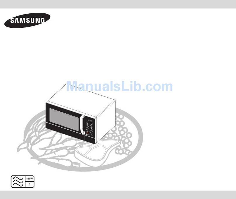 Samsung MW89M-B User manual