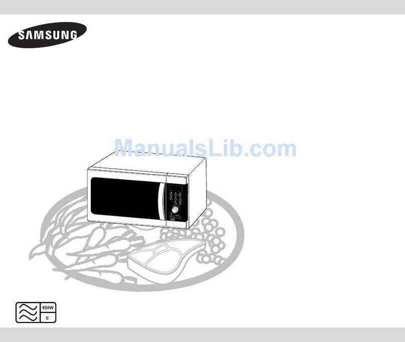 Samsung MW872 Owner's instructions