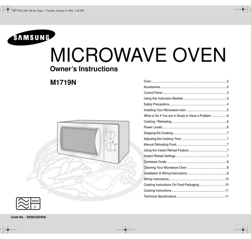 Samsung M1719N User manual