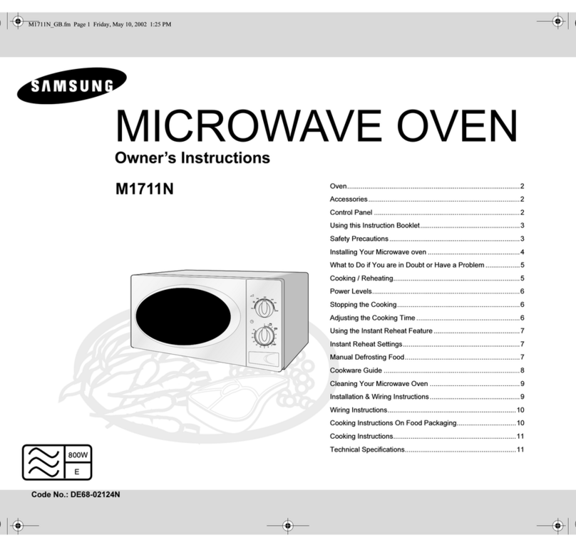 Samsung M1711N User manual