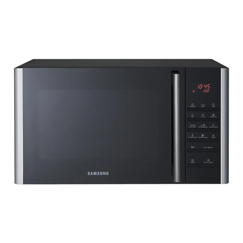 Samsung CE1070 Owner's instructions and cooking guide