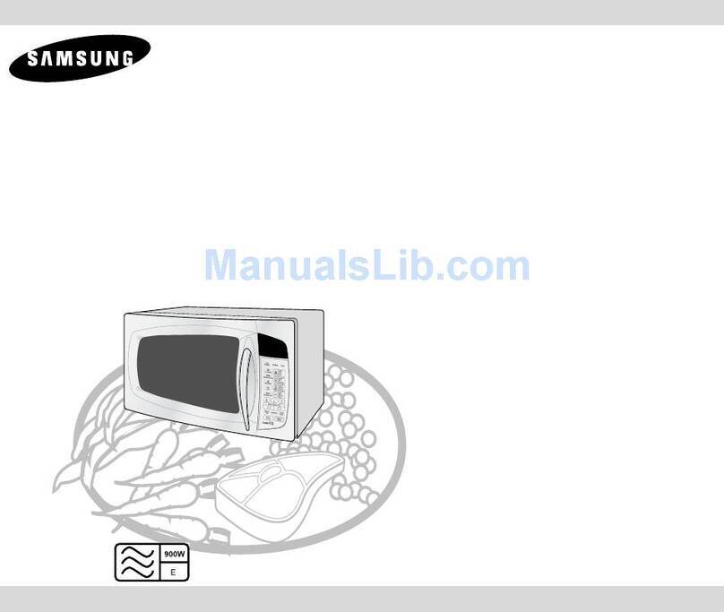 Samsung C103 Owner's instructions and cooking guide