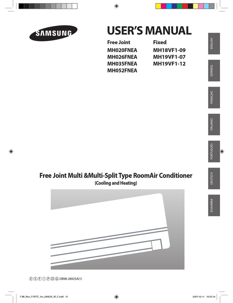 Samsung MH020FNEA User manual