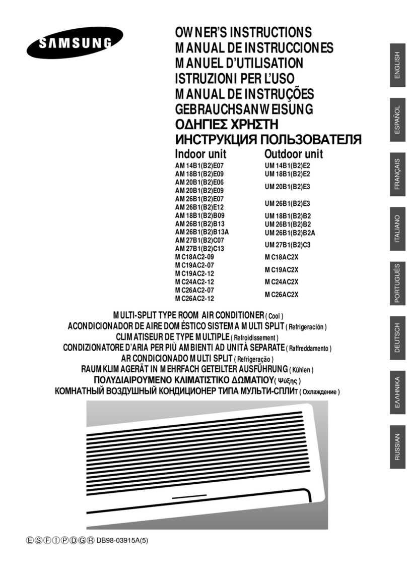 Samsung MC18AC2-09 User manual