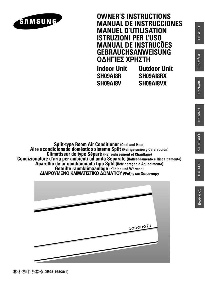 Samsung SH09AI8VX User manual