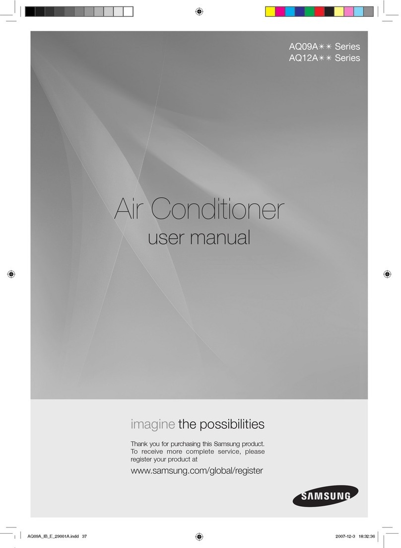 Samsung AQ09AWAN User manual