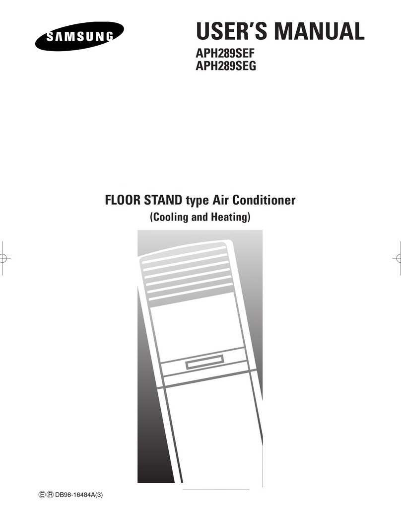 Samsung APH289SEF/XFO User manual Samsung APH289SEF/XFO User manual