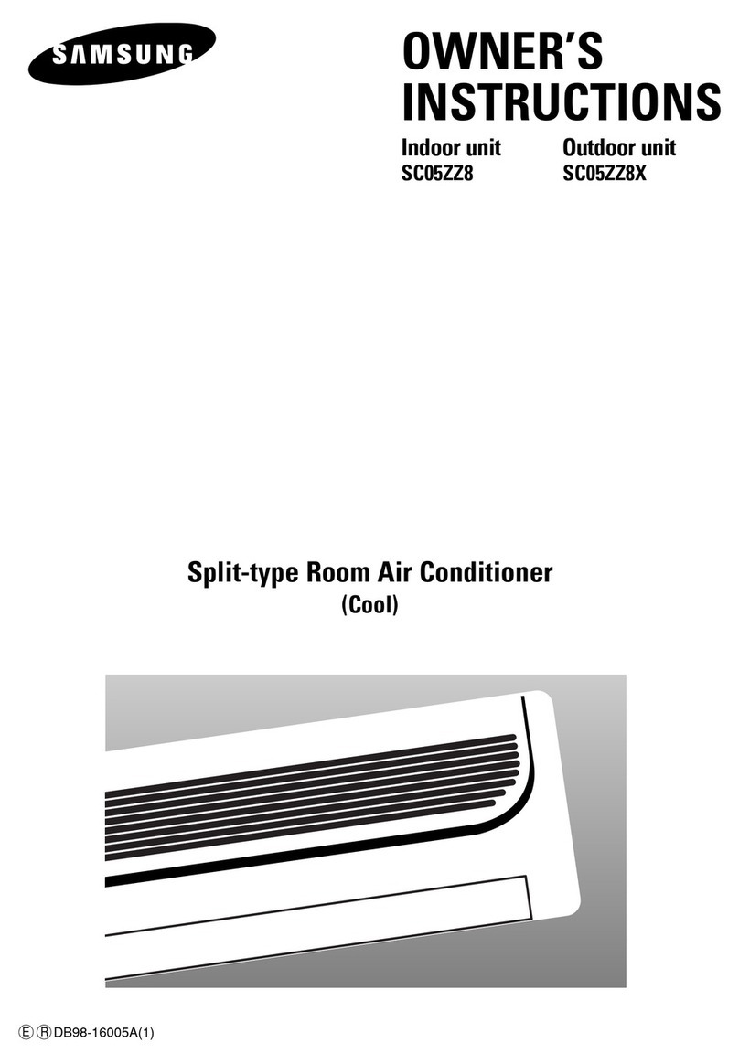 Samsung SC05ZZ8 User manual