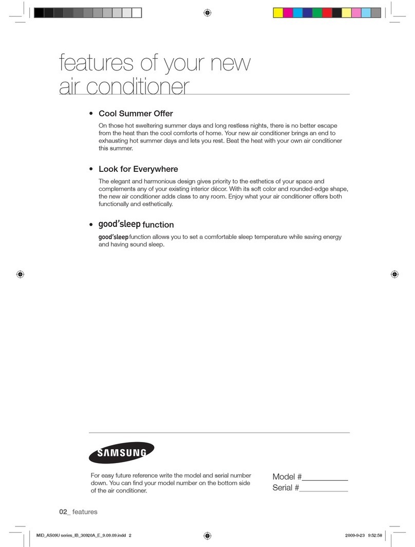 Samsung AS18UUAX User manual