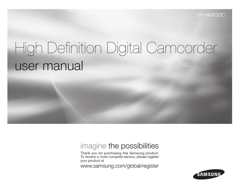 Samsung VP-HMX20C User manual