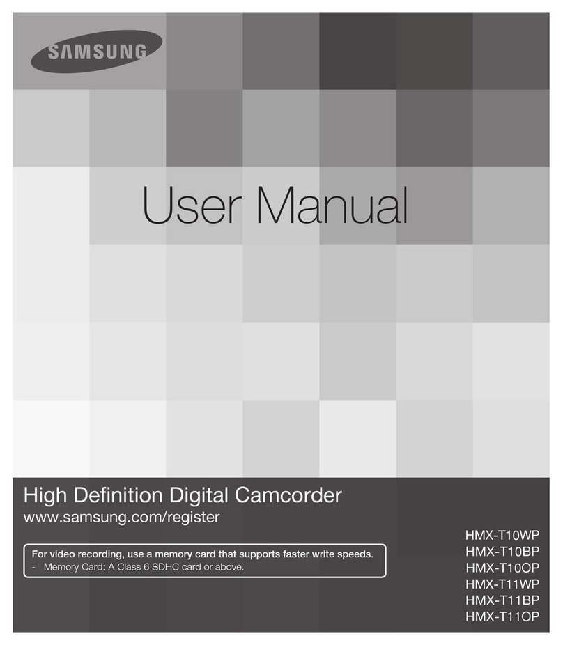Samsung HMX-T10BP User manual