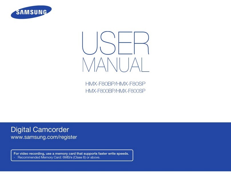 Samsung HMX-F80BP user manual