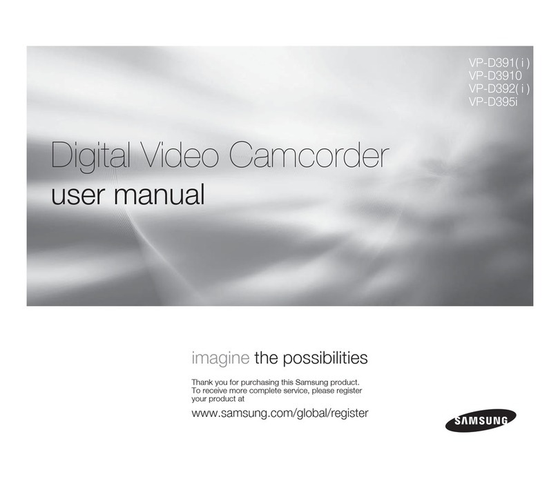 Samsung VP-D391 User manual