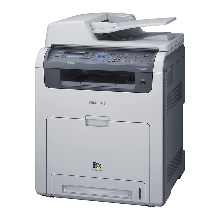 Samsung CLX-6220FX User manual Samsung CLX-6220FX User manual