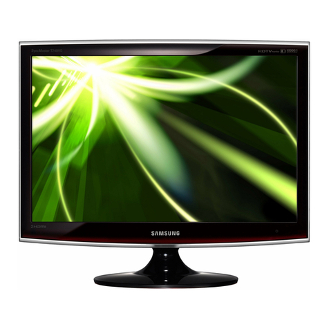Samsung T200HD - SyncMaster - 20" LCD Monitor User manual