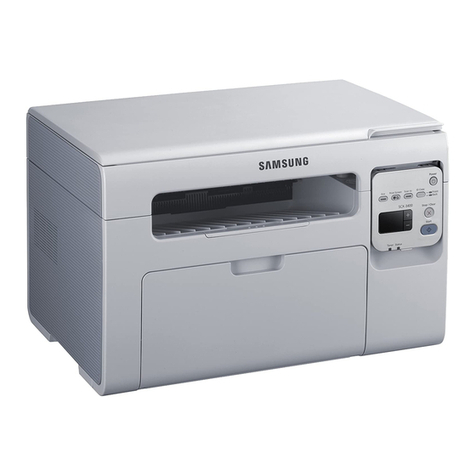 Samsung SCX-3400 User manual Samsung SCX-3400 User manual