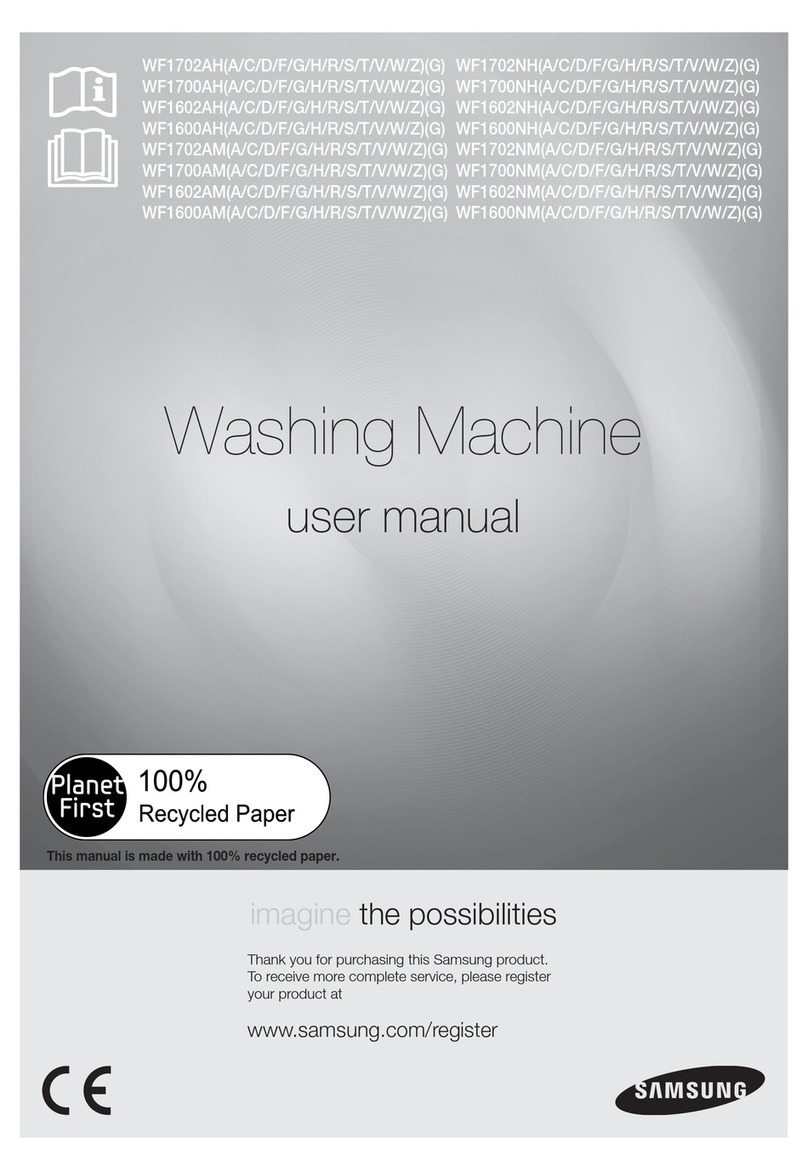 Samsung WF1602NHWG/YLE User manual