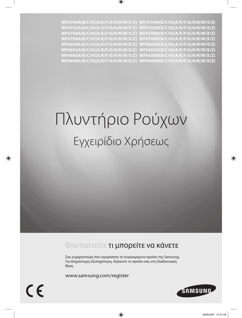 Samsung WF0600NBE/YLV user manual