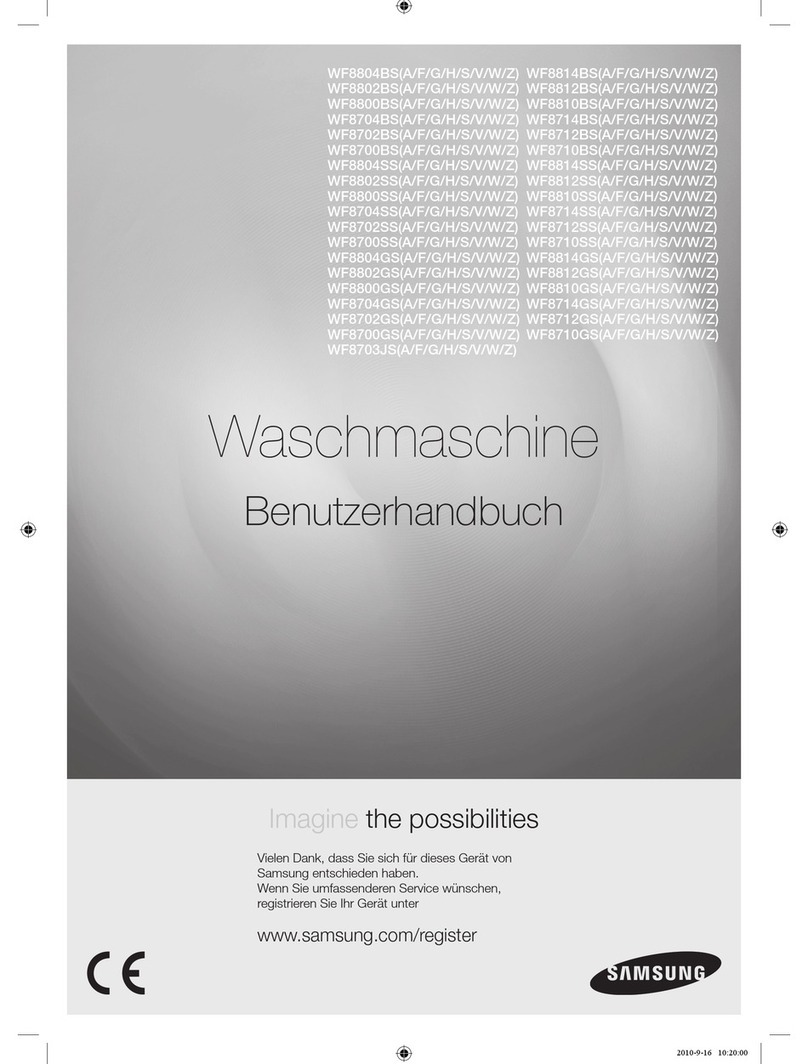 Samsung WF8704GSV Benutzerhandbuch