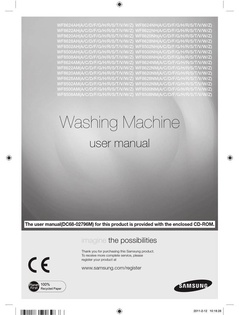Samsung WF8620NHW user manual