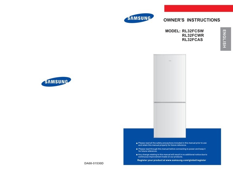 Samsung RL24FCAS User manual
