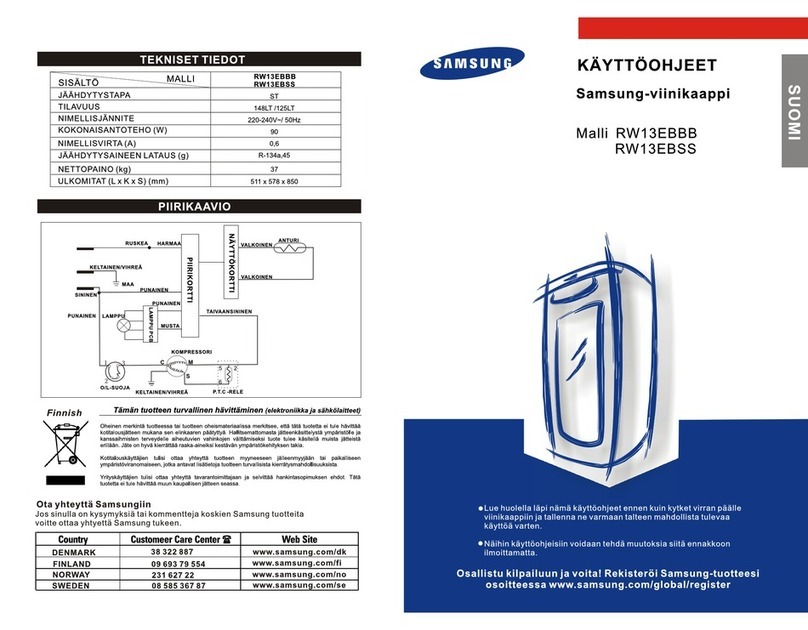 Samsung RW13EBBB manual