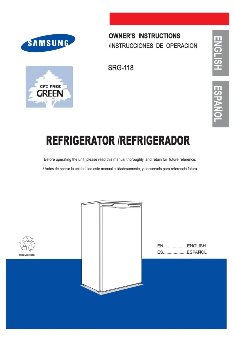 Samsung SRG-118 User manual