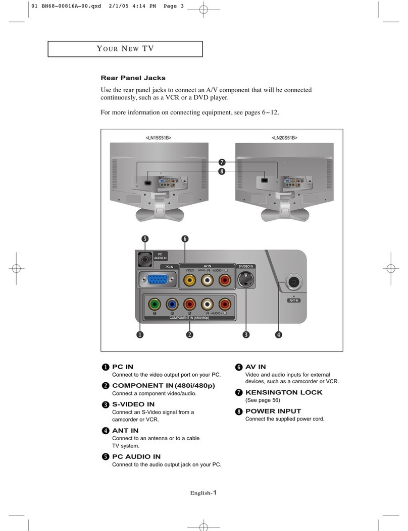 Samsung LNR1550 User manual